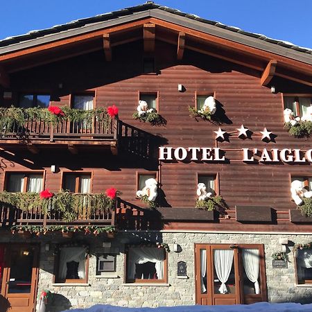 Hotel L' Aiglon Champoluc Exterior foto