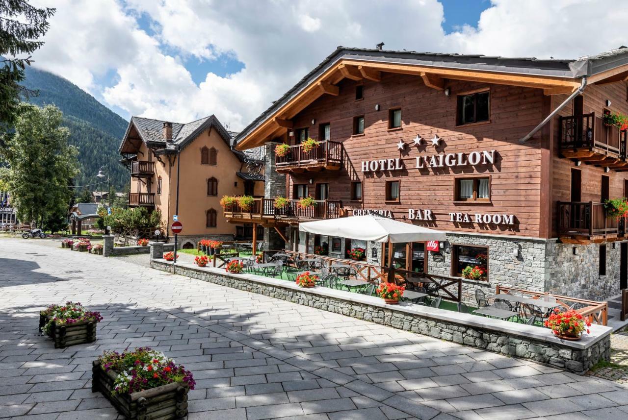 Hotel L' Aiglon Champoluc Exterior foto